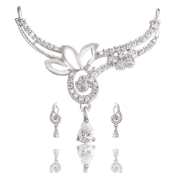 Silver Ms Pendant