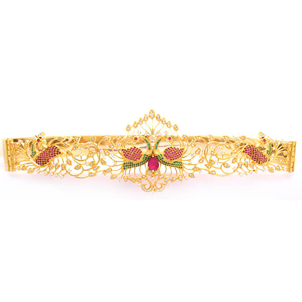 Silver Patti Belt