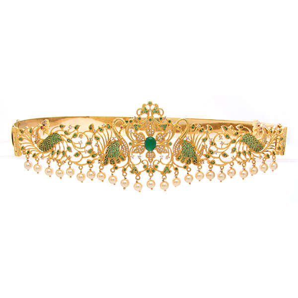 Silver Patti Belt